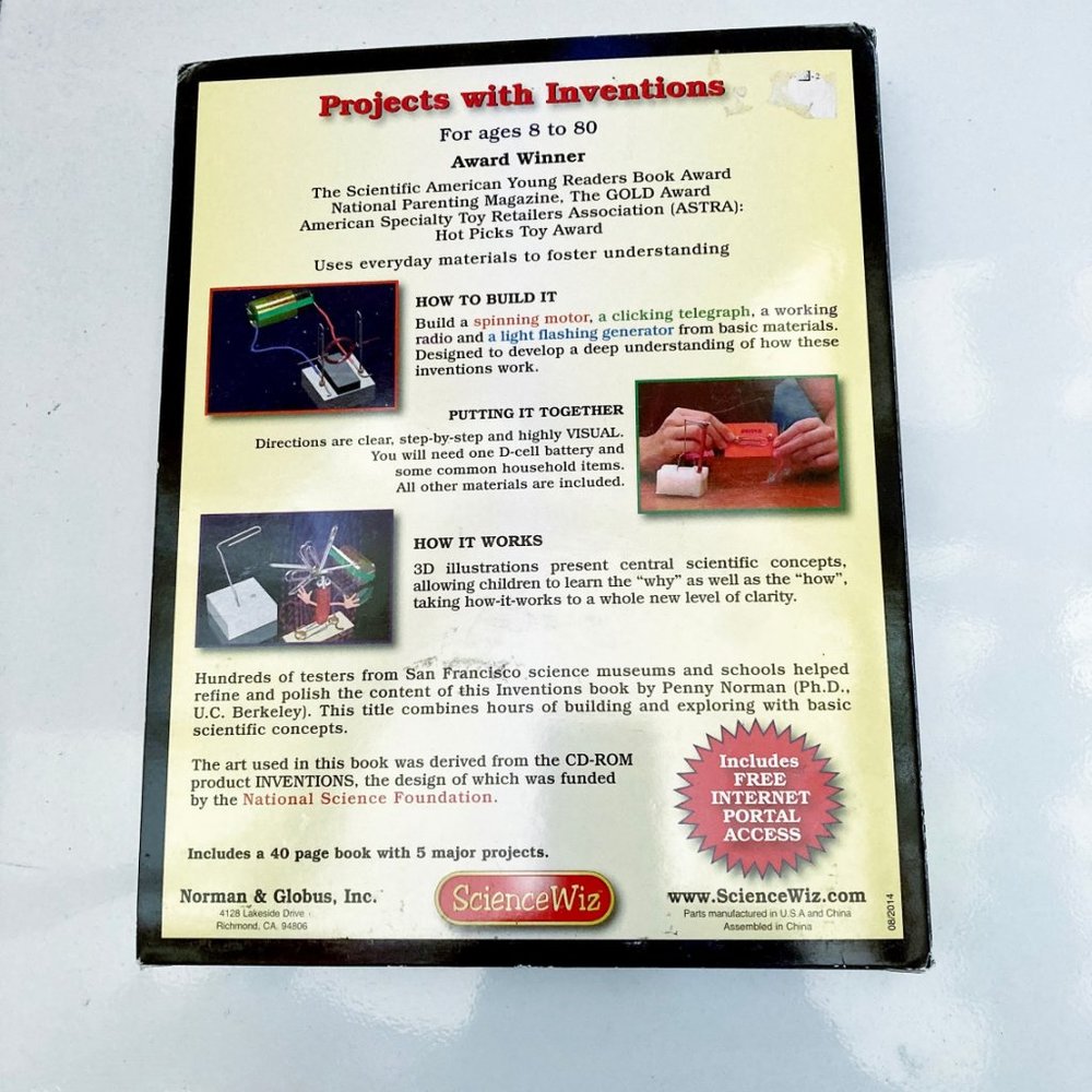 ScienceWiz Inventions Kit Science Projects - Picture 5 of 5